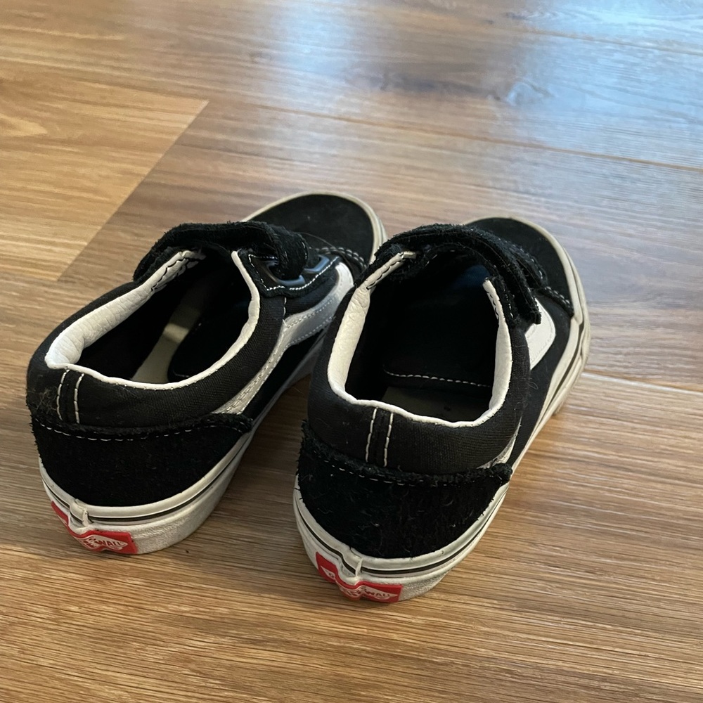 Vans toddler old Skool, Velcro, size 12.0